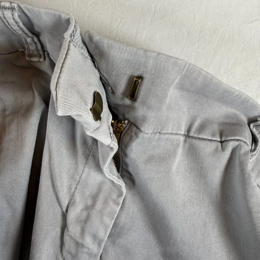 J.Crew Re-Imagined Bermuda Chino Shorts Gray Size 8